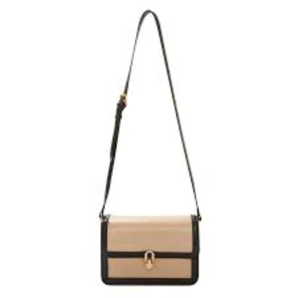 NWT- JULES KAE X ANTHROPOLOGIE MIA  BAG BLUSH LIZARD/BLACK - Picture 4 of 9